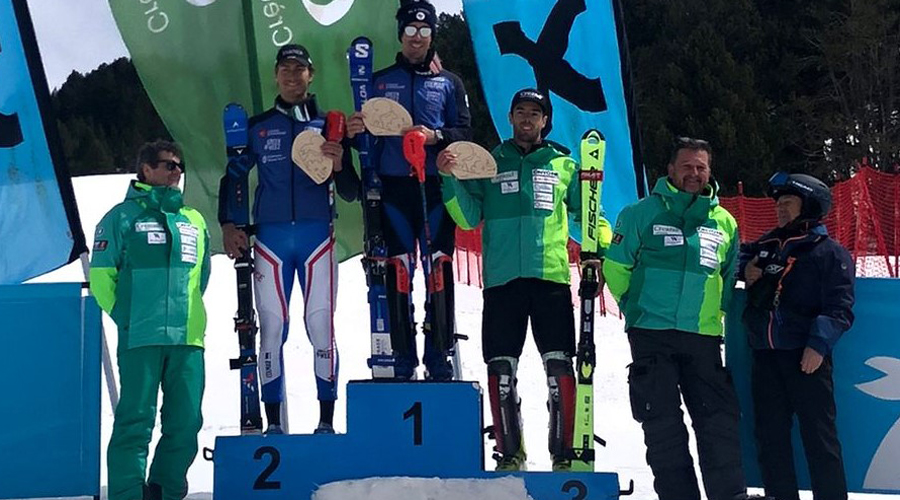 Àxel Esteve, al tercer calaix del podi i campió d'Andorra (FAE)