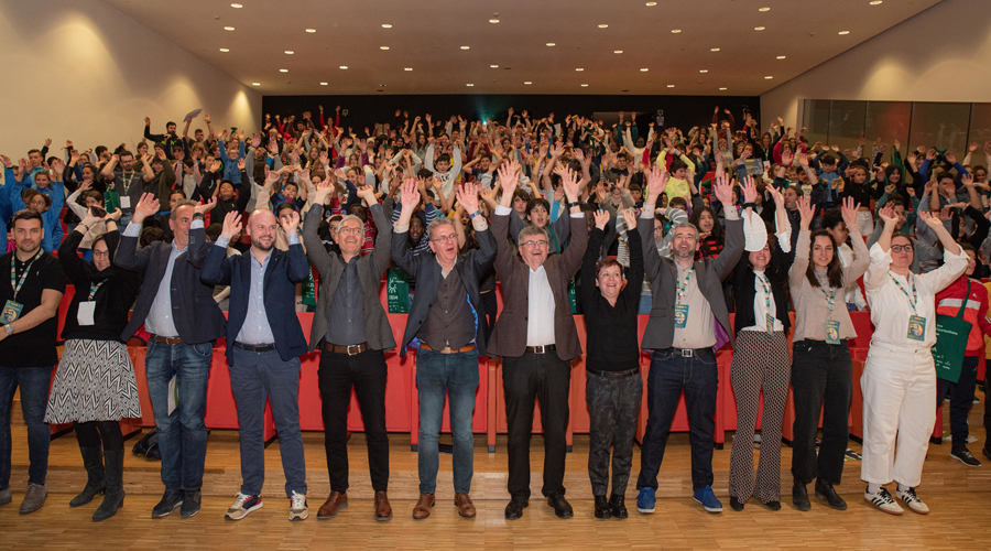 Una imatge de la gala de lliurament de la 2a edició dels Premis Transformació Econòmica (Diputació de Lleida)