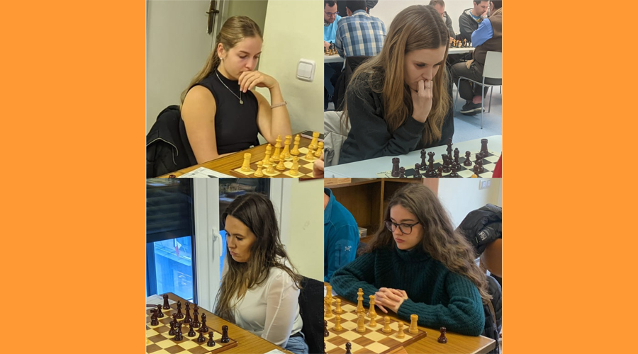 Les 4 escaquistes andorranes que participaran al Queen's Chess Festival (FEVA)