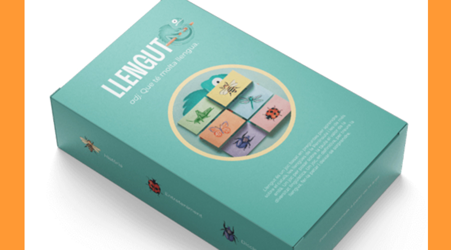 Capsa del joc Llengut (Govern.cat)