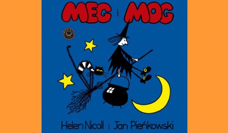 Portada del llibre infantil "Meg i Mog; Meg i els ous"