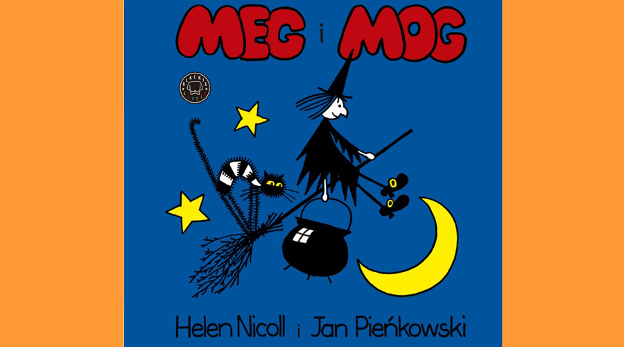 Portada del llibre infantil "Meg i Mog; Meg i els ous"