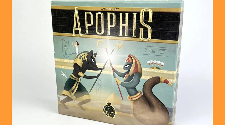 Capsa del joc "Apophis"
