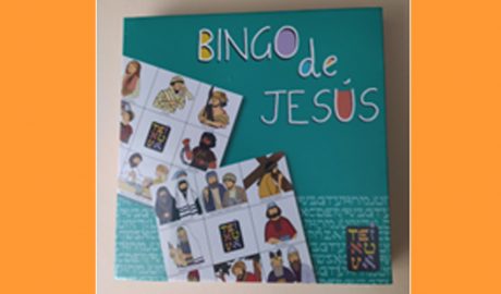 Coberta de la capsa del joc "Bingo de Jesús"