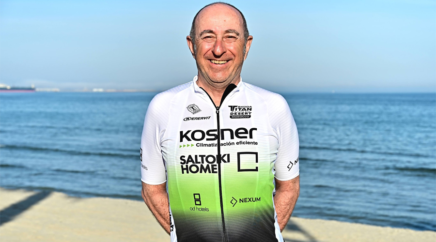 Ramon Aranda, un dels representants d'Andorra a la Titan Desert (KOSNER-SALTOKI HOME)
