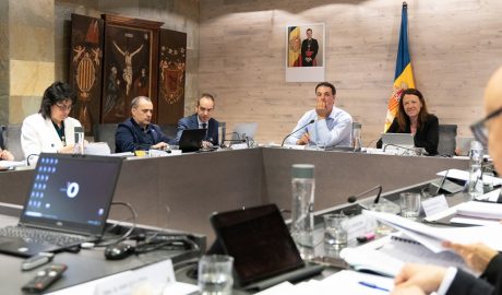 Una imatge de la reunió de cònsols a Ordino