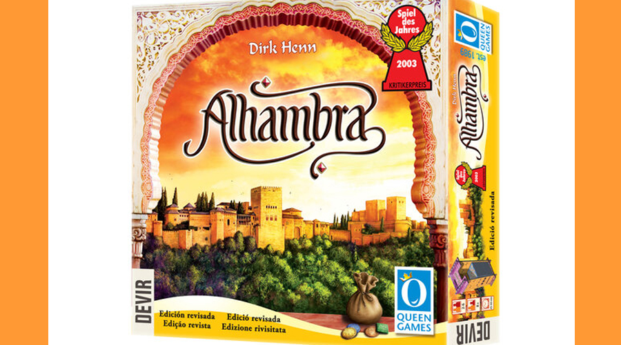 Capsa del joc Alhambra