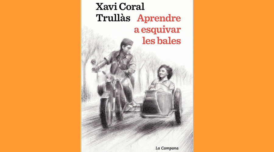 Portada del llibre "Aprendre a esquivar les bales", de Xavier Coral