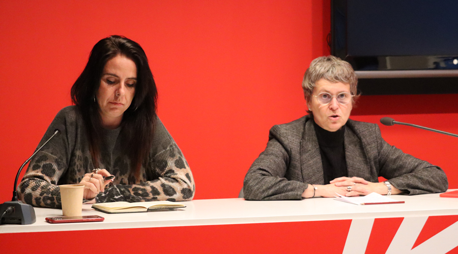 Les socialdemòcrates, Carla Guinot i Susanna Vela (PS)