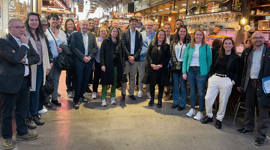 La delegació andorrana en visita comercial a Barcelona (CCIS)