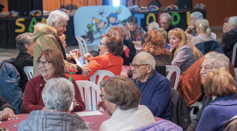 El Sant Jordi de la gent gran a Encamp (Comú)