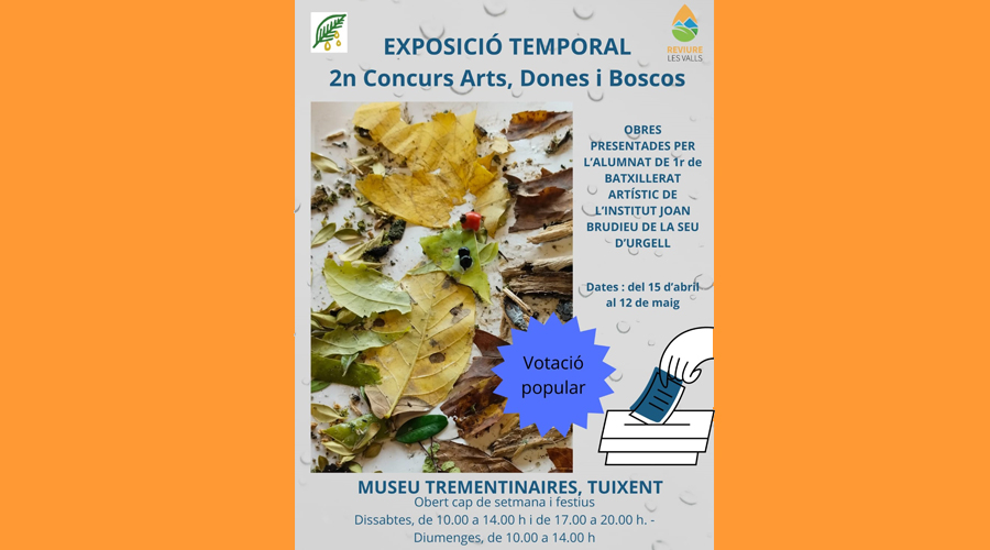 Cartell anunciant l'exposició a Tuixent