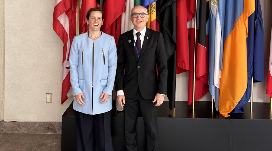 Noëlia Souque i Ramon Lladós a Washington (SFG)