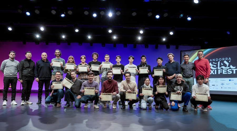 Els semifinalistes del Solo Sax Competition (organització)