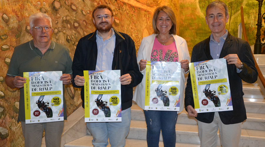 Presentació de la 13a Fira d'Oficis i Menestrals (Foto: Diputació de Lleida)