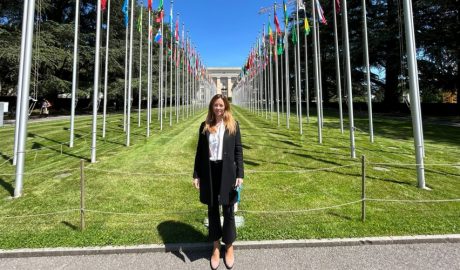 La ministra de Salt, Helena Mas, a Ginebra