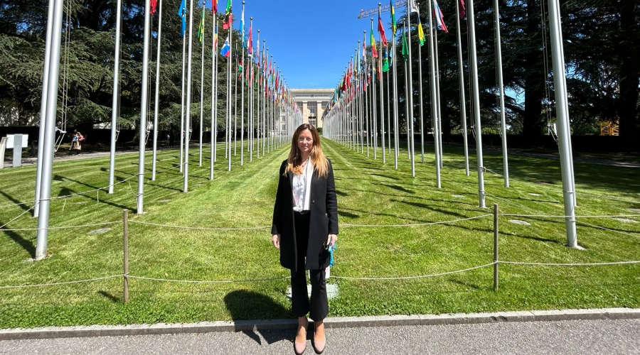 La ministra de Salt, Helena Mas, a Ginebra (SFGA)