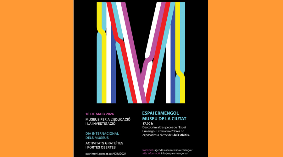Cartell pel Dia Internacional dels Museus a la Seu (Aj. la Seu)