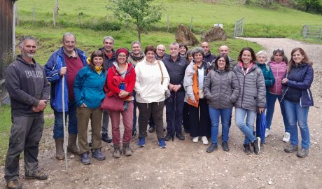 Ramaders pirinencs catalans en la seva visita a les explotacions franceses
