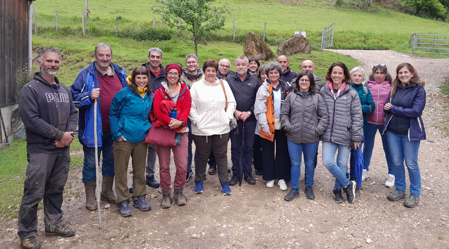 Ramaders pirinencs catalans en la seva visita a les explotacions franceses (CCAU)