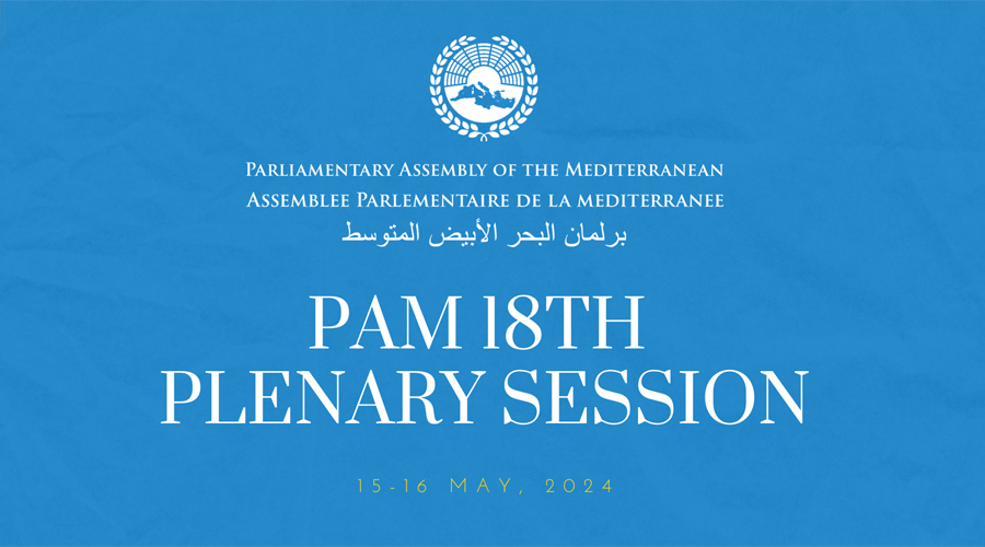 L'Assemblea Parlamentària de la Mediterrània se celebrarà el 15 i 16 de maig a Braga (Consell General)