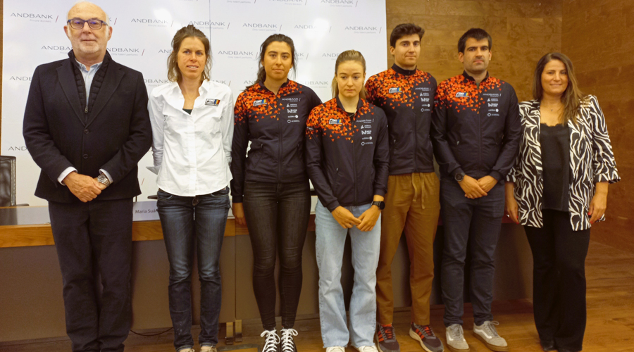 Aquest dilluns ha tingut lloc, a la seu d'Andbank, el balanç de la temporada d'esquí de fons. Foto: FAE