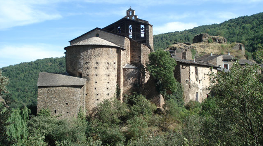 Col·legiata de Santa Maria de Castellbò (Foto arxiu/Carles Gascón CCAU)