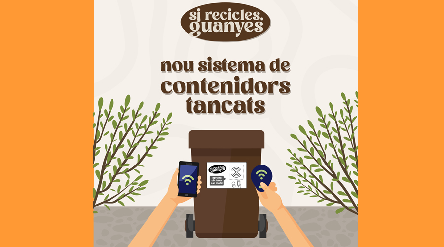 Anunci sobre els contenidors tancats a la Seu (RàdioSeu)