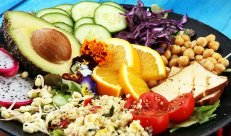 Plat d'una dieta saludable