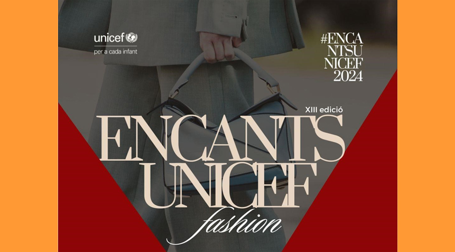 Cartell anunciador dels Encants d'UNICEF (UNICEF Andorra)