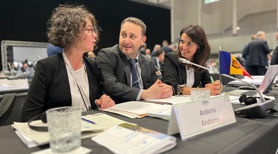Judith Casal, Pere Marsenyach i Meritxell Alcobé (Consell General)