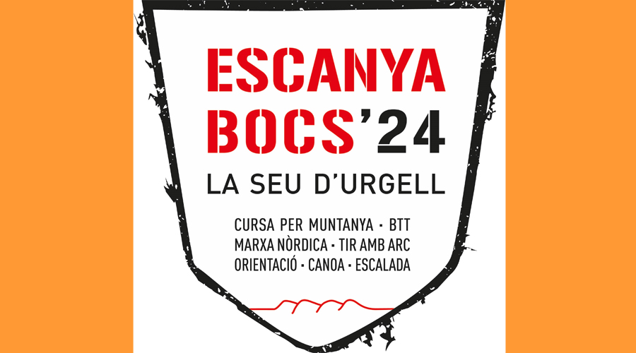 Logotip de l'Escanyabocs 2024 (Aj. la Seu)