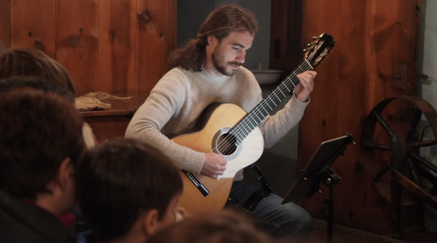 El guitarrista David Font (Comú d'Encamp)