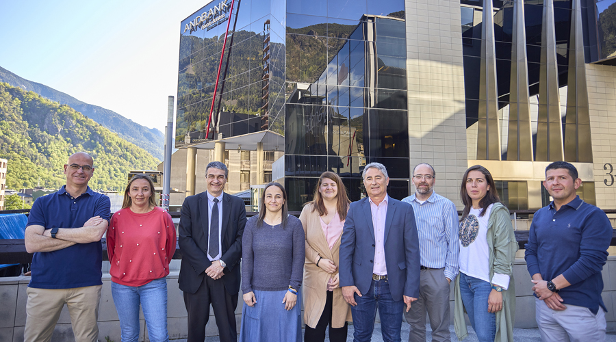 La nova junta de la Federació Andorrana de Natació (FAN)