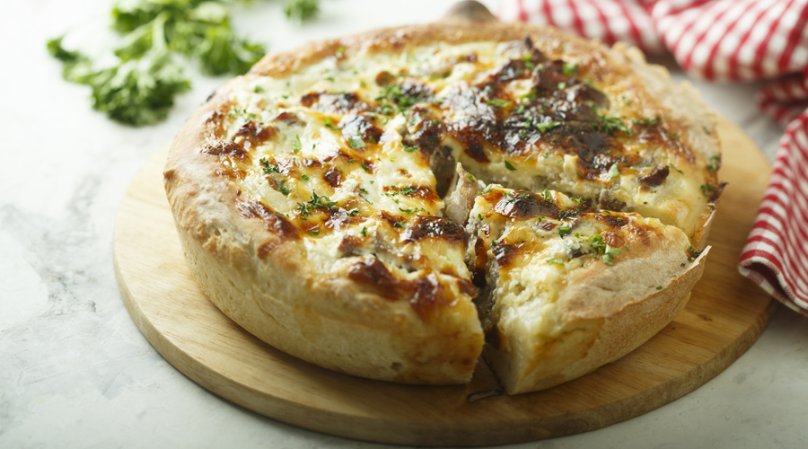 Una quiche ben saborosa (Getty images)