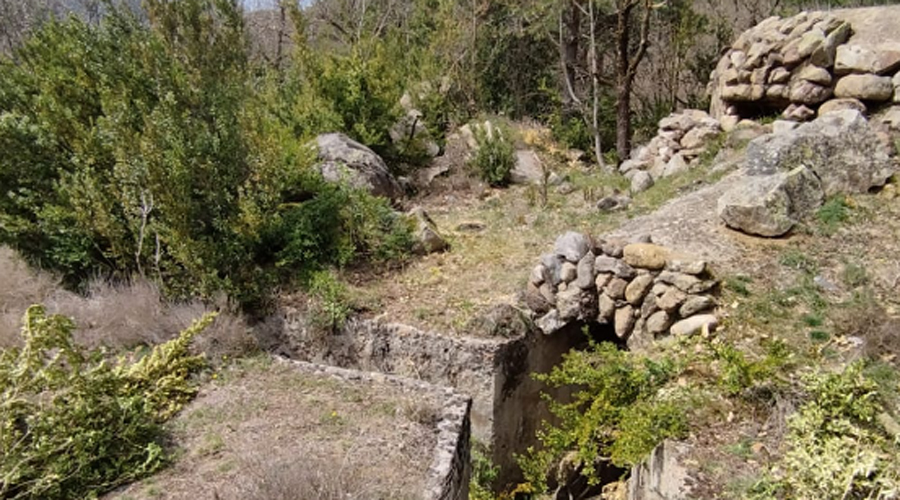Trinxeres a Montellà i Martinet (Foto: Parc dels Búnquers)