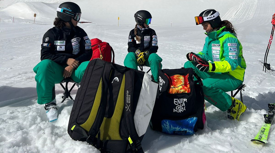 Caminal, Garcia i Mijares a Hintertux (FAE)