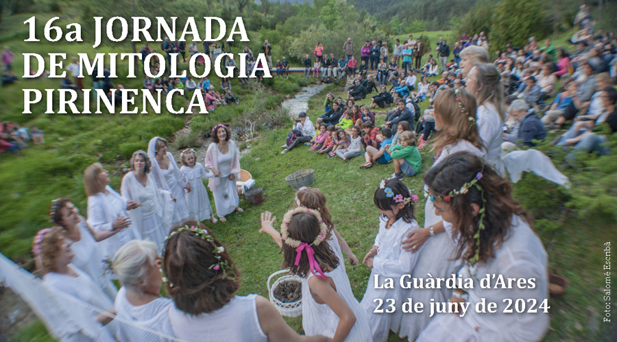 Cartell de la 16 edició de la Jornada de Mitologia Pirinenca (CCAU)