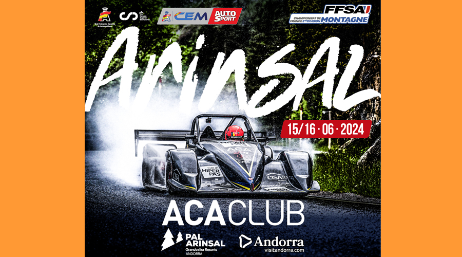 Cartell de la Pujada Arinsal 2024 (ACA CLUB)