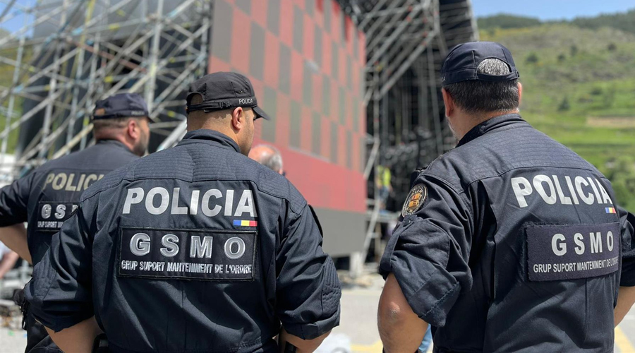 La Policia vetllarà per la seguretat durant el festival Andorra Mountain Music (Policia d'Andorra)