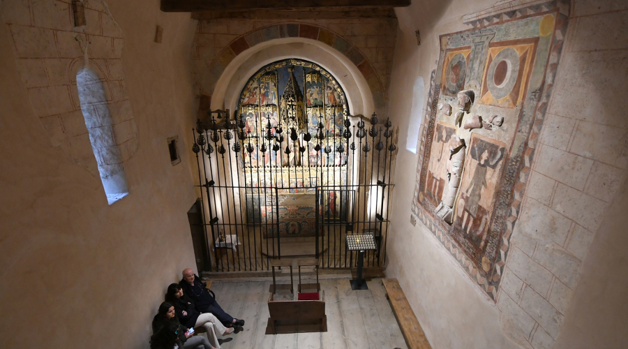 Aspecte actual de l'església de Sant Joan de Caselles (SFGA)