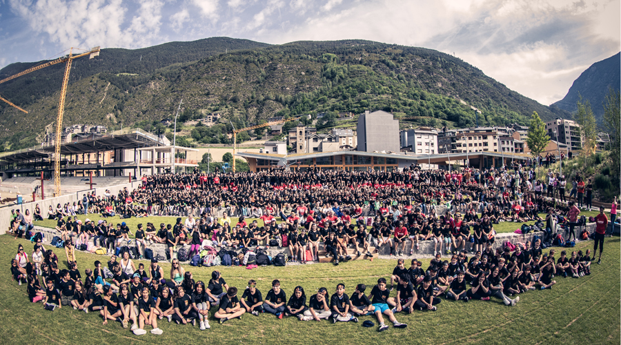 Mil joves han pres part a l'Spartan Kids 2024. (A. Jaén / Spartan / Comú d'Encamp)