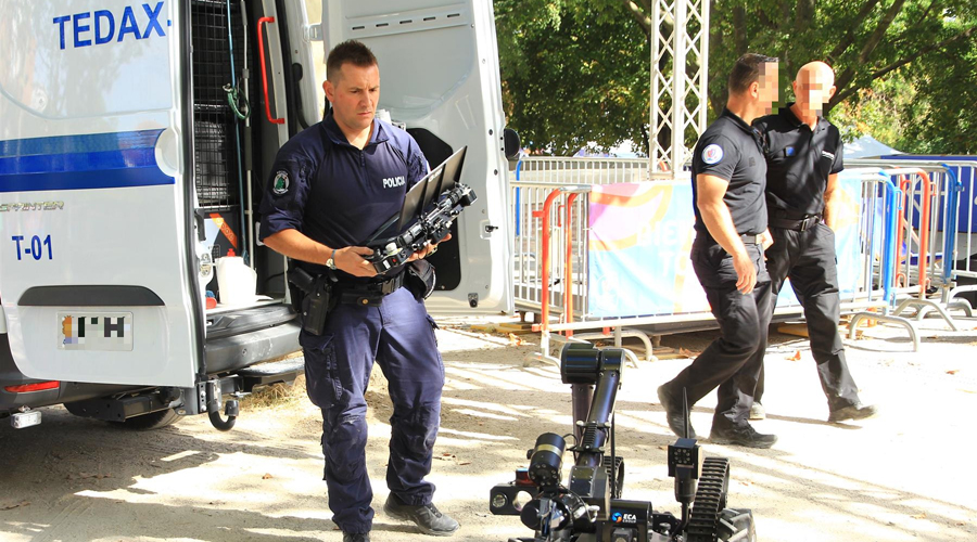 TEDAX de la Policia andorrana (Policia d'Andorra)