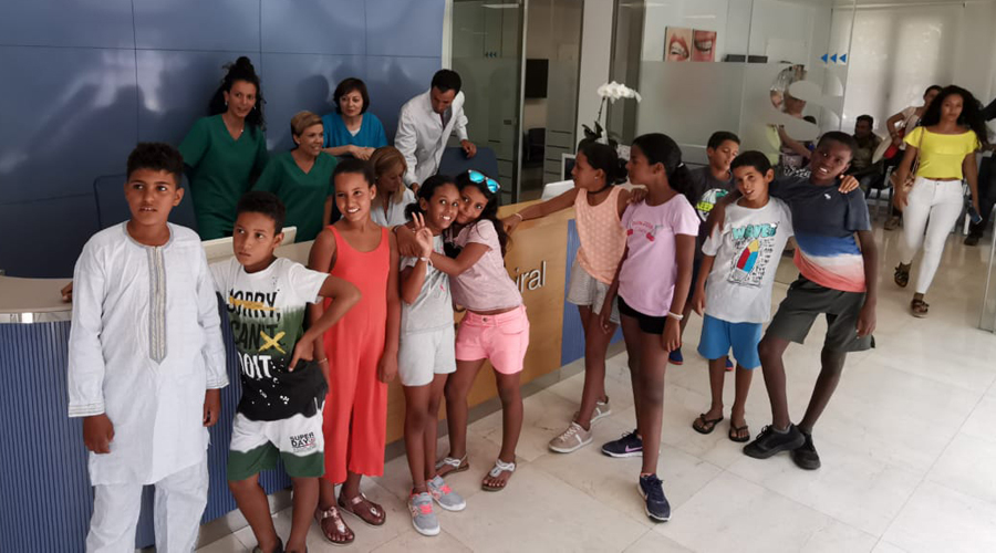 Infants sahrauís d'estada a Catalunya (Sàhara Ponent)