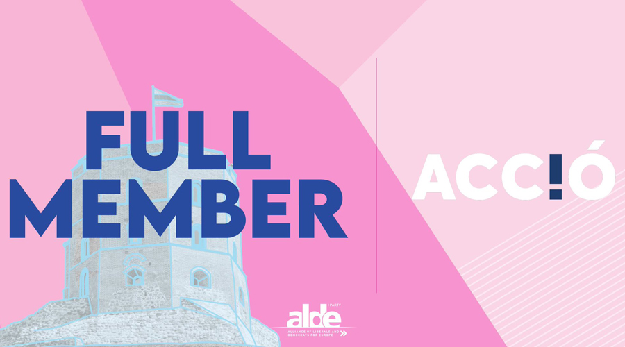 ACCIÓ per Andorra, membre de ple dret de l'ALDE