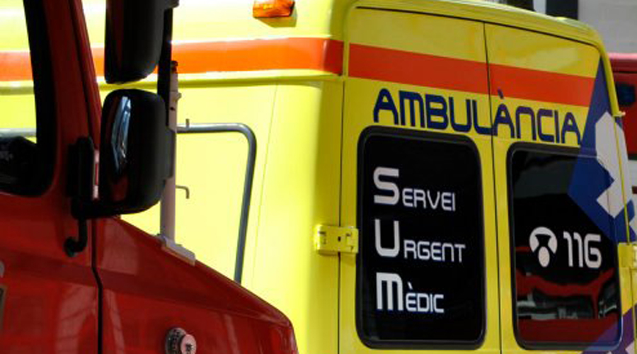 Una ambulància (Emergències)