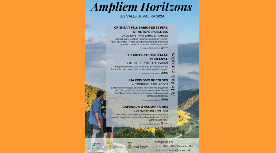 Cartell de l'Ampliem Horitzons 2024 (CCAU)