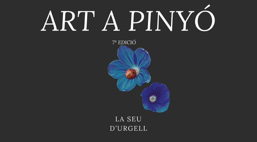 Cartell de la 7a edició de l'Art i Pinyó a la Seu