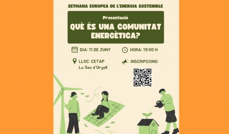 Presentació "Què és una comunitat energètica", a la Seu d'Urgell
