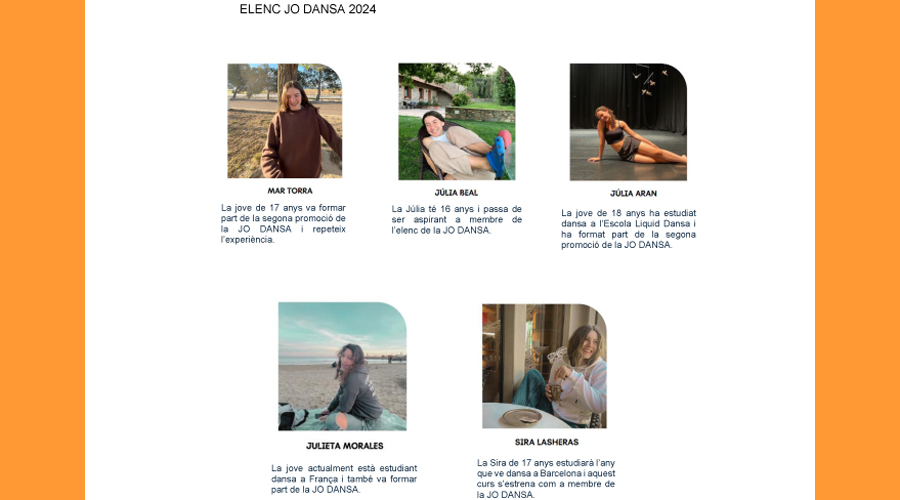 Elenc Jo Dansa 2024